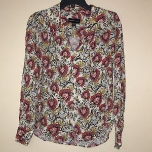 Fifteen Twenty Shirred back shirt